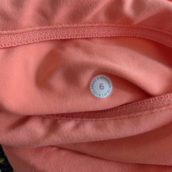 Lululemon Speed Up High-Rise Lined Short 4" Sunny Coral - Picture 5 of 5